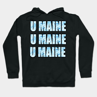 umaine x3 tie dye Hoodie